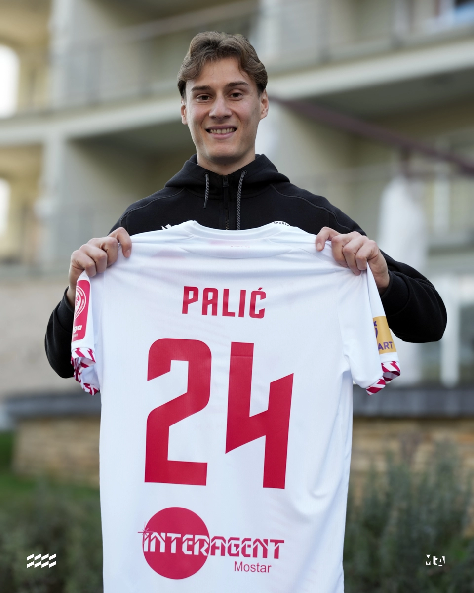 Toma Palić i službeno novi igrač HŠK Zrinjski Mostar